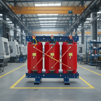 Transformador de Potencia Trifásico de Tipo Seco de Alta Calidad, Entrada de 11kV, Salida de 440V, Frecuencia de 50/60Hz, Eficiencia del 98%, Refrigeración ONAN/ONAF