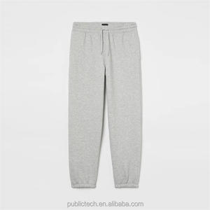 OEM Jogger en blanco de peso pesado de felpa francesa al por mayor logotipo personalizado pantalones de chándal de pierna recta para hombres - Product Image 4