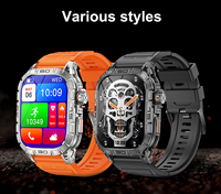Reloj Inteligente BT Calling Montre 2024 Technomarine, Reloj Deportivo con Monitor de Actividad Física, Reloj Magnético con Frecuencia Cardíaca K63 para Hombre
