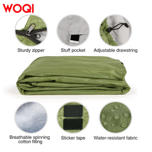 Saco de Dormir Woqi Envelope, Verde Militar, 0.5 kg, Ligero, Transpirable, de Nailon, para Adultos, para Campamento y Senderismo al Aire Libre - Product Image 4