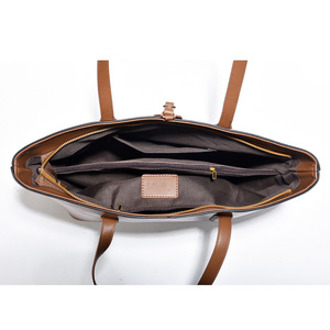 Phụ Nữ Của Da Bò Tote Túi Bền Duy Nhất Vai Crossbody Da Lót Đính Cườm Bow Đa Năng Kết Cấu Phụ Nữ Túi Xách Logo - Product Image 4