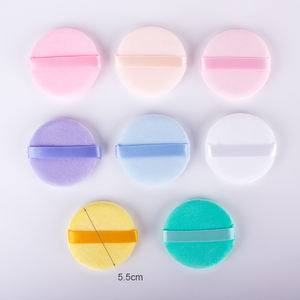 8 pcs/<span class=keywords><strong>Lot</strong></span> Rose Jaune Vert Blanc Violet Beige Coloré Cosmétique Outil <span class=keywords><strong>Maquillage</strong></span> Puff Pads - Product Image 2