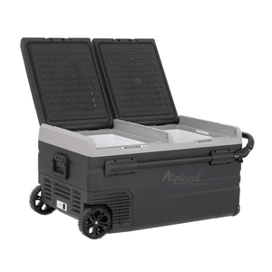 Refrigerador Solar de Doble Puerta TWW75, Refrigerador Solar para Camping, Refrigerador Doméstico para Helados - Product Image 1