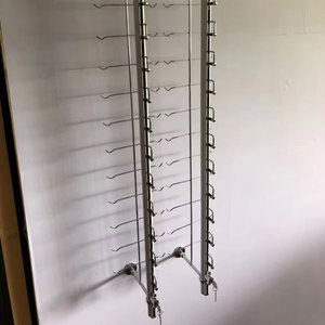 Nhôm kim loại có thể khóa kính hiển thị giá kính kính kính quang khung hiển thị thanh nhôm mắt mặc hiển thị thanh - Product Image 4