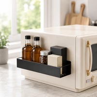 Étagère Murale Magnétique en Métal pour Réfrigérateur, Organisateur de Rangement de Cuisine Robuste et Moderne pour Épices et Condiments