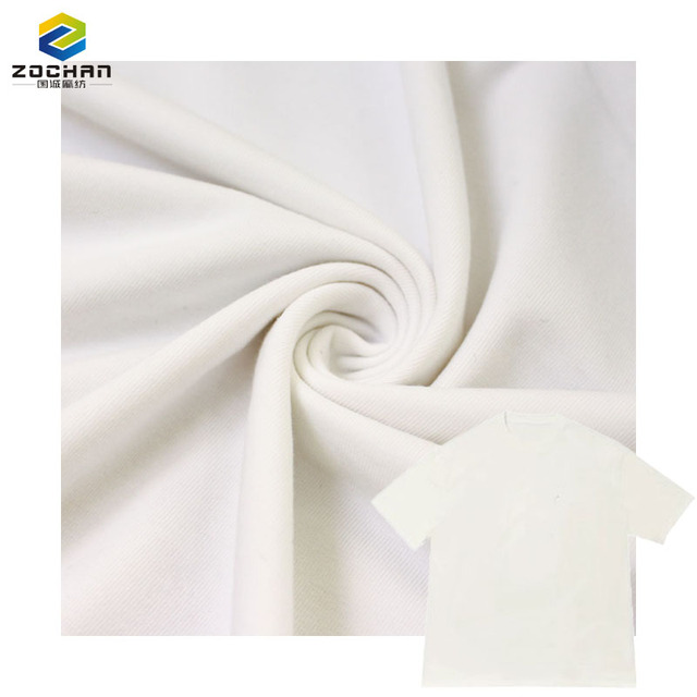 GOTS 215gsm 88% Organic Cotton 12% Spandex Jersey Comfortable Fabric Knitting Fabric for t Shirt Dress Suits