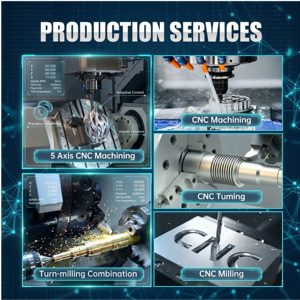 Professional Mechanical Parts Fabrication Services Cnc Machining Set Cnc Lathe Machining With Milling Parts Processing Service