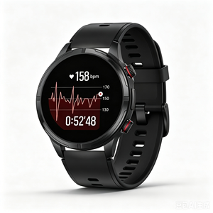 <span class=keywords><strong>Montre</strong></span> connectée sport à grand écran tactile, assistant vocal IA + appels Bluetooth, détection des données de santé corporelle. - Product Image 4