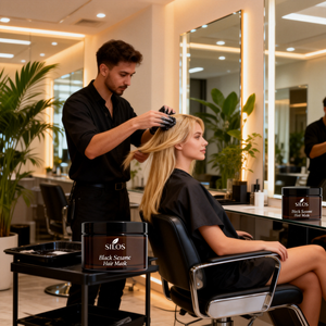 Mascarilla Capilar Nutritiva de Sésamo Negro SILOS con Vitamina E y <span class=keywords><strong>Ácido</strong></span> <span class=keywords><strong>Hialurónico</strong></span> - Product Image 4