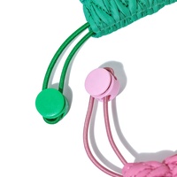 Offre spéciale, sac à lunettes personnalisé avec boucle en plastique et cordon, étui à lunettes souple, pochette pour lunettes de soleil