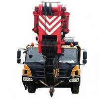 Grúa Camión XCT80 Original de 80 Toneladas Usada, Altura de Elevación de 5000m, Cilindro Hidráulico Scania, Piezas de Exportación China, Caja de Cambios para Marca