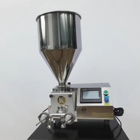 Remplisseuse semi-automatique de liquides et de pâtes Ketai pour bouteilles – Machine alimentaire commerciale pour sauces, miel, yaourts et garnitures de pâtisserie