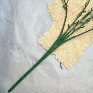 Fleurs artificielles en érable, branche de rotin à 5 têtes, 30cm-100cm, PVC souple, décoration intérieure - Product Image 2