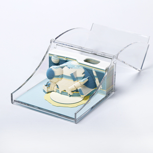 Nhà Máy Bán Buôn OEM Tùy Chỉnh 3D Nghệ Thuật Memo Pad Nhỏ Dễ Thương Kawaii Học Sinh Văn Phòng Phẩm Văn Phòng Nguồn Cung Cấp 3D Ghi Chú Dính Pad - Product Image 3