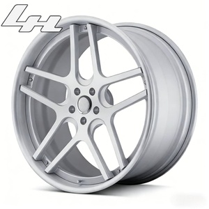 Nuevas Llantas de Aleación Forjadas LunHui Cóncavas Cromadas de 2/3 Piezas de 21-28 Pulgadas con Logotipo Personalizado y Ajuste Universal, Garantía de 5 Años - Product Image 6
