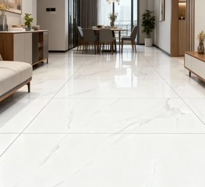 Nhà Máy Bán Buôn Hiện Đại Sứ Đánh Bóng Gạch 600X600Mm Chống Trượt Kháng Khuẩn Cách Nhiệt Cách Nhiệt Cho Biệt Thự Trung Tâm Trong Nhà Sàn - Product Image 4