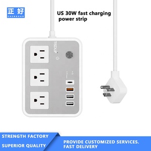 New Power Strip mở rộng dây hộ gia đình điện 3 AC ổ cắm mở rộng ổ cắm - Product Image 2