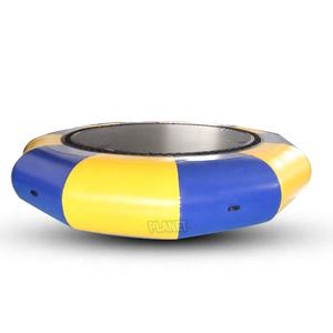 Parc aquatique commercial PVC extérieur Sports nautiques Trampoline gonflable flottant de 5M pour enfants - Product Image 3