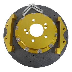 Rotor de disco de freno de cerámica de carbono de titanio, para Benz S63 Audi RS7 <span class=keywords><strong>Abarth</strong></span> 595 Nissan GT-R35 - Product Image 1