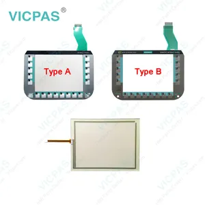 6AV6643-0DB01-1AX5 6AV6643-0DB01-1AX0 pantalla táctil resistiva LCD MP277 6AV6652-3LC01-1AA0 Membrana de teclado personalizada y cubierta FPC