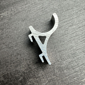 Soporte de Refrigerador de Aleación de Aluminio, Gancho de Montaje en Gabinete de 14 mm, Hebilla de Fijación para Estante, Ganchos Industriales para Exhibición - Product Image 2