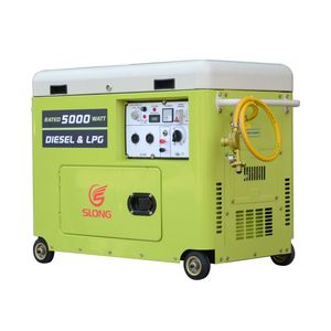 Slong DNG6500LDE דיזל גנרטור דלק כפול סופר שקט 5kw דיזל מופעל גנרטורים דיזל גנרטור - Product Image 2