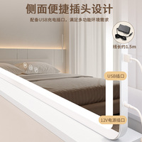Miroir de maquillage éclairé par LED avec lumière de remplissage HD intelligente, miroir de bureau portable, cadre en métal