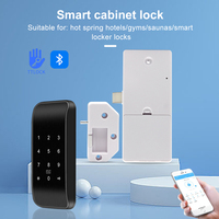 Serrure intelligente d'armoire la plus vendue Entrée sans clé intelligente avec carte d'application TTLOCK et code PIN