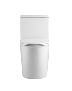 Toilette allongée monobloc moderne <span class=keywords><strong>de</strong></span> salle <span class=keywords><strong>de</strong></span> bain <span class=keywords><strong>de</strong></span> 12 pouces conforme à l'ADA avec siège <span class=keywords><strong>de</strong></span> toilette blanc à fermeture en douceur à dégagement rapide - Product Image 3