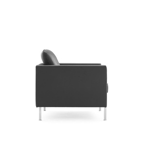 Conjunto de sofá de oficina moderno para recepción de área pública, marco de metal, sofá de oficina, diseño de sofá de cuero para oficina - Product Image 6