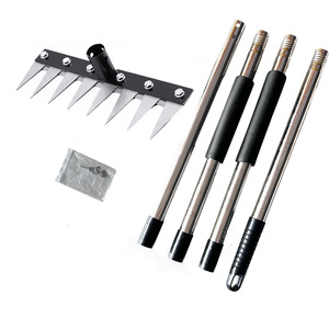 Outil de désherbage multifonctionnel transfrontalier pour le dropshipping, houe de jardin agricole détachable en acier au manganèse à 8 dents - Product Image 5