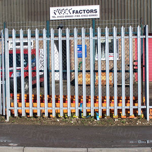 Clôture en acier galvanisé <span class=keywords><strong>d</strong></span>'<span class=keywords><strong>occasion</strong></span> pour chantiers de construction, modélisation 3D incluse - Product Image 6