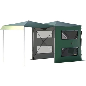 Tente de camping automatique multifonctionnelle <span class=keywords><strong>pour</strong></span> l'arrière de voiture, <span class=keywords><strong>auvent</strong></span> <span class=keywords><strong>pour</strong></span> SUV, camions, fourgonnettes, installation facile, abri imperméable - Product Image 6