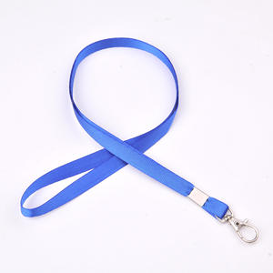 Lanière pour carte d'identité de 1,0 cm, porte-badge, permis de travail, sangle d'exposition, accessoire pour manteaux de femmes avec crochet en métal - Product Image 3