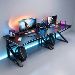 Set Semplice di Sedia e Scrivania da Gaming, Tavolo per Computer e Ufficio, Postazione di Lavoro Domestica per Camera da Letto e Alloggi in Affitto - Product Image 4