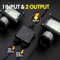 Boîte de jonction de câblage LED extérieure souterraine étanche à l'eau et à la poussière IP68 pour PC électrique