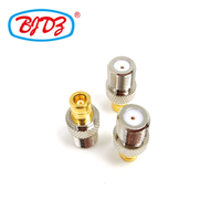 Approvisionnement d'usine en gros Smb femelle Jack vers F femelle Jack RF coaxial connecteurs adaptateur convertisseur