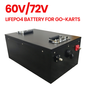 Paket Baterai LiFePO4 60V 100Ah 120Ah 150Ah Daya Tahan Lama, Kompatibel dengan Go Kart Balap dan Go Kart Sewa Komersial - Product Image 1
