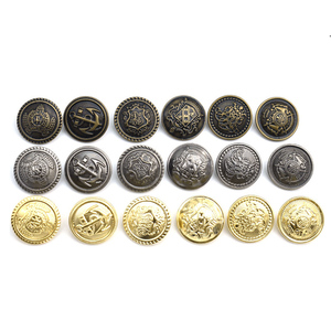 Bán buôn Kim Loại Tùy Chỉnh <span class=keywords><strong>Shank</strong></span> Nút Phù Hợp Với may May áo khoác Quân Sự blazer ưa thích quân đội đồng phục nút - Product Image 5