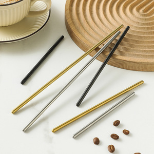 SHNIY-JH Varilla Mezcladora de Acero Inoxidable 304 Multicolor con Mango Largo para Café y Té, Estilo Moderno y Simple - Product Image 4