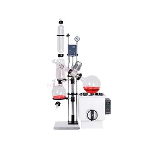 Appareil de distillation sous vide d'huile essentielle alcool solvant destillateur condenseur 50 l évaporateur rotatif distillateur de laboratoire