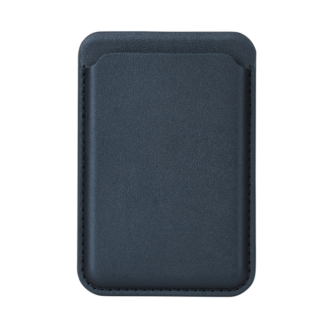 New Upgrade for Magsafe Leather Wallet Customized Logo Mobile Phone Card Holder Wallet for Apple iphone 12 magsafe Magnet