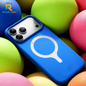 Funda Magnética de Silicona Suave para Teléfono Móvil, Diseño Nuevo, para <span class=keywords><strong>iPhone</strong></span> 17 Pro Max 16 Pro, Funda Protectora de Lujo a Prueba de Golpes - Product Image 3