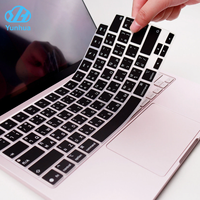 Funda para Teclado en Árabe, Ruso, Coreano y Tailandés, Diseño Estadounidense, para MacBook Neo 13" 2026 A3404 512GB con Touch ID, Protector de Silicona