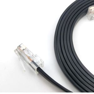 CAT-7 Câble de raccordement Ethernet RJ45 ultra plat plaqué or pour modem routeur réseau LAN différentes longueurs 1m 1.8m 3m <span class=keywords><strong>5m</strong></span> 10m 15m - Product Image 5