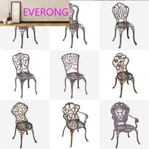 Mesa de Comedor de Hierro Forjado de Estilo Moderno y Clásico, Fabricada en Aluminio Fundido, con Parrilla para Barbacoa, para Patio, Jardín, Balcón - Product Image 3