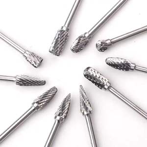 Punte per Trapano in Acciaio al Tungsteno per Lucidatura Metalli / Accessori per Trapano per Unghie Strumenti di Fresatura Testa di Molatura in Acciaio al Tungsteno per Uso Dentale - Product Image 3