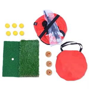 Nhà máy chất lượng cao Golf sứt mẻ <span class=keywords><strong>Net</strong></span> Golf mục tiêu <span class=keywords><strong>net</strong></span> với bóng tee và đặt Mat Golf thực hành <span class=keywords><strong>Net</strong></span> - Product Image 6