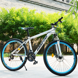 Vélo VTT pour hommes avec 21 vitesses Sports Mountain <span class=keywords><strong>Bicycle</strong></span> de l'usine de Chine avec frein à disque et fourche en acier - Product Image 6
