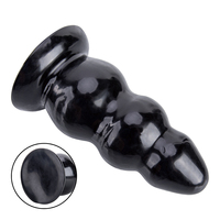 Sex-shop pour adultes, gros dildos en PVC noir, énormes plugs anaux, jouets de masturbation pour femmes et hommes